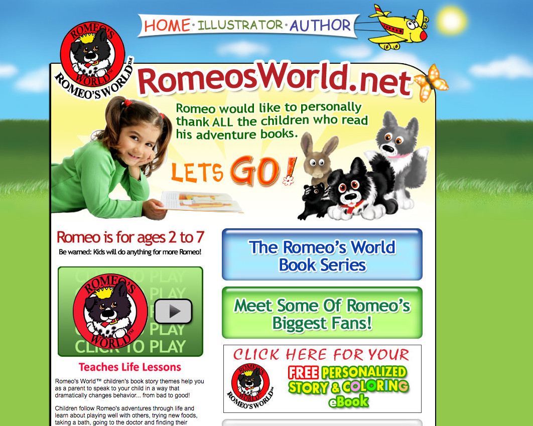 Romeo's World - Children's Book Club